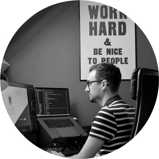Paul Coates designs website